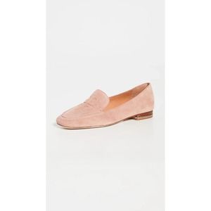 Tory Burch Ruby 15mm Sueade Embossed Logo Loafer  Slip On